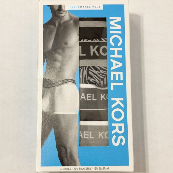Michael Kors Other - Michael Kors NWB Sz L Men`s Performance Poly Boxer Briefs 4 Pack